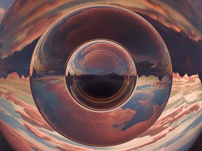 Fun Random Loop 360 3d animation blender illustration landscape