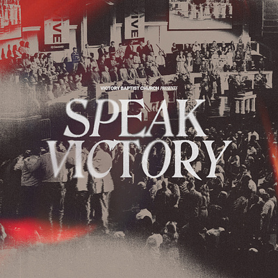 Speak Victory (album + cover art) albumcover branding church coverart design faith music victory