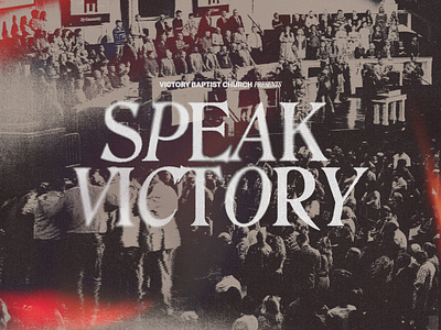 Speak Victory (album + cover art) albumcover branding church coverart design faith music victory
