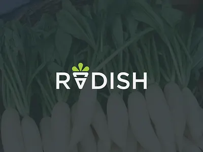 Radish Ward Mark Logo brand designer brand identity design branding graphic design graphic design portfolio graphic designers letter a logo letter logos logo design ideas minimalist logo design visual identity design wardmark logo design