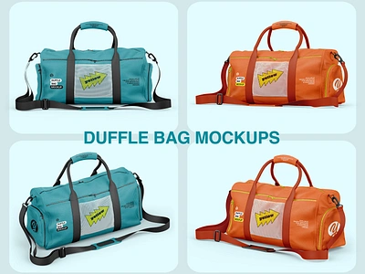 Duffle Bag Mockup 3d bag mockup brandidentity branding design duffle bag mockup free bag mockup free mockup free sport bag mockup graphic design identity illustration logo logo design mockup mockup download mockupdesign sport sport bag mockup sport equipment