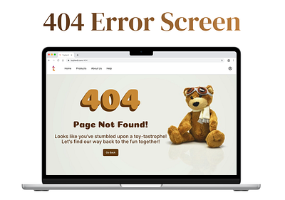 404 Error UI Design 404 error error screen ui ui design user experience user interaction ux ux design