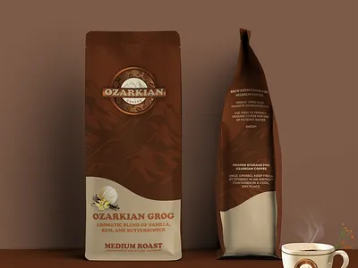 Coffee Packaging Design brand identity design branding coffee design illustrator packaging design photoshop