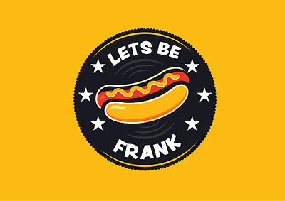 "Lets Be Frank" Logo Campaign Design branding design graphic design illustration logo typography vector