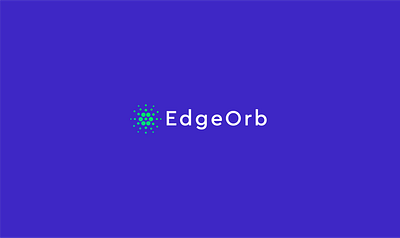 Edge orb branding graphic design logo logo design minimalist logo