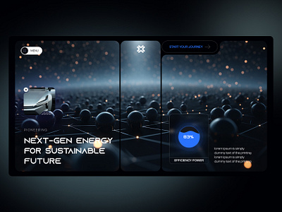 Website for clean energy ui web design webdesign webflow website design