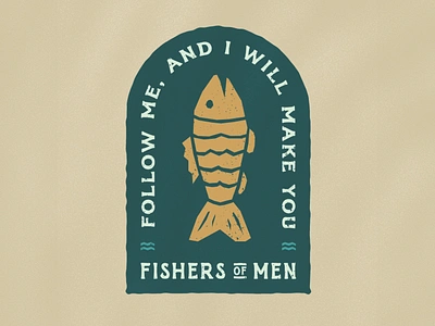 Fishers of Men branding design graphic design illustration logo vector