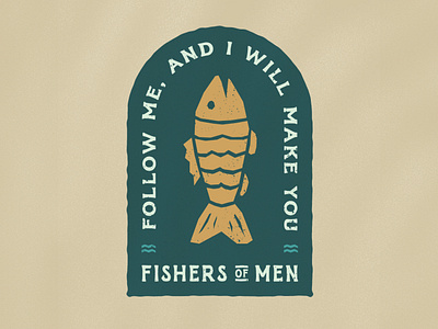 Fishers of Men branding design graphic design illustration logo vector