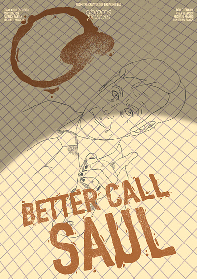 Better Call Saul - abrams posters [abrams plakaty] design graphic design poster