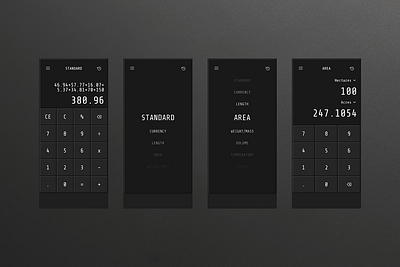 Calculator UI Design app design calculator mobile app ui ui design uiux user interface