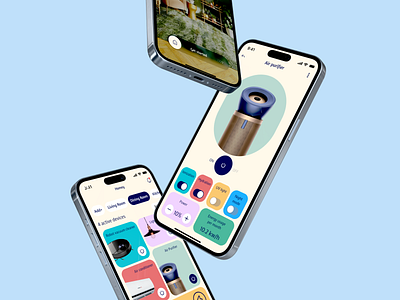 Homey - smart home app. adaptivedesign appdesign dailyui design mobile mobileapp smarthome smarthomeapp ui ux