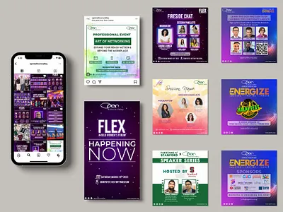 Social Media Post Designs brand identity branding design graphic design media post social social media social media design