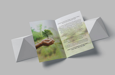 Environmental Post Card Design brand identity branding card design illustrator photoshop post post card print design