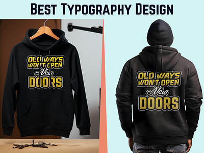 Typography Design clothing graphic design hoodie design typography typography tshirt