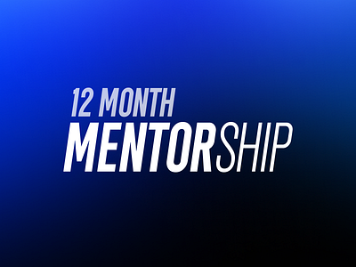 12 Month Mentorship logos