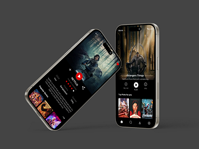 Netflix Mobile App Design - 2024 innovativedesign ui