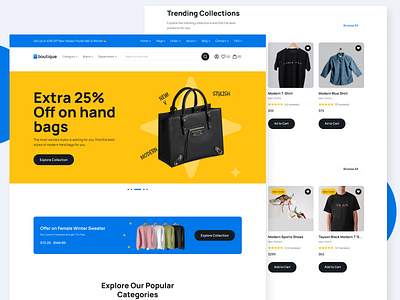 Shopping Website 3d animation branding design ecommerce figma graphic design landing page logo motion graphics shop shopping website ui website website ui