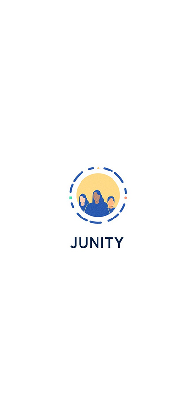 JUNITY (EdTech App) app branding design ui ux