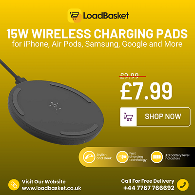 15W wireless charging pads 15w charging pads air pods charging pad iphone wireless charging pads