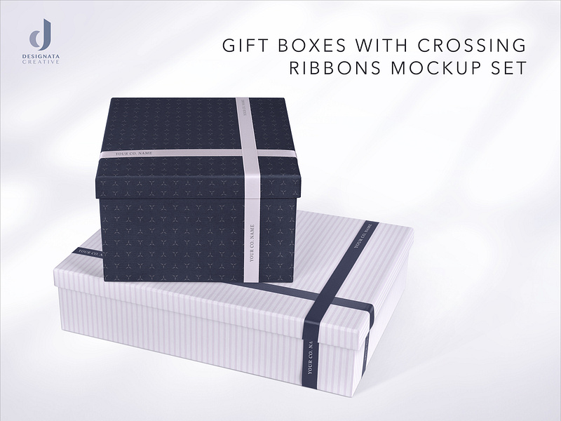 Gift Box Mockup Set box design boxes brand identity branding design gift boxes graphic design mockups packaging design patterns photoshop presentation product photography psd template template