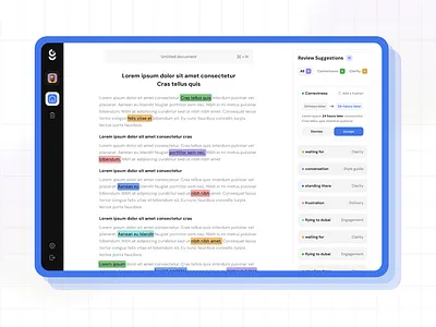 Dashboard - Grammar Checker UI Kit clean dashboard dashboard design figma figma ui kit minimal ui ui design uiux user interface ux web design xd xd ui kit