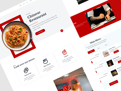 Resturik Restaurant Website design fast food food marketing menu restaurant restaurant website uiux web design website