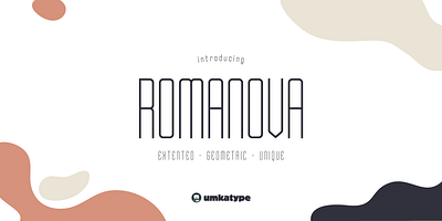 Romanova - Elegant Display Font outstanding font typeface