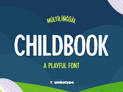 Childling - Handwritten Fun Font chubby font typeface
