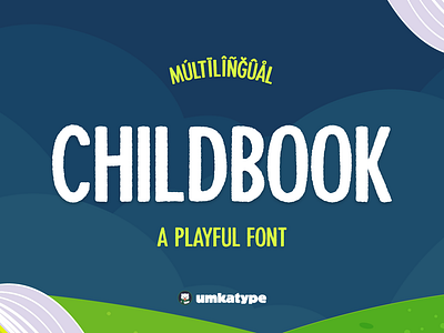 Childling - Handwritten Fun Font chubby font typeface