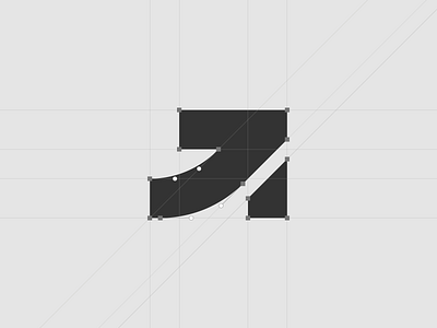 UpScale branding design logo mark startup tech technology vector