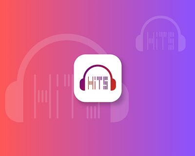 Hits app icon beats headphones hits music songs sounds soundwave