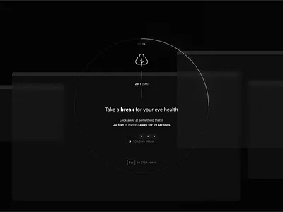 Pomy 2 - Break screen minimal