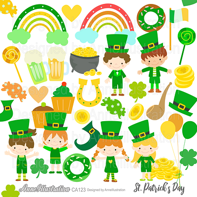 St. Patrick's Day beer boy candy girl kids muffin st. patricks day