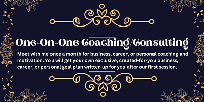 Coaching banner branding graphic design ui