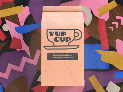 Yup Cup Coffee Product Photo branding e commerce ecommerce logo package design product photo