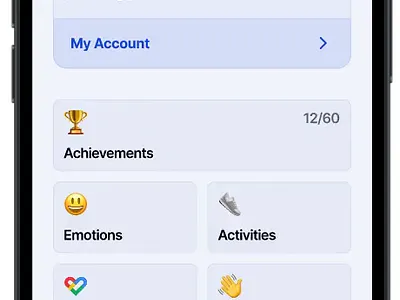 Edit profile prototype animation prototype ui