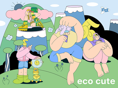 Concept Art for ECO CUTE