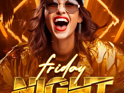 Party Poster 3d animation branding design graphic design illustration logo ui ux vector