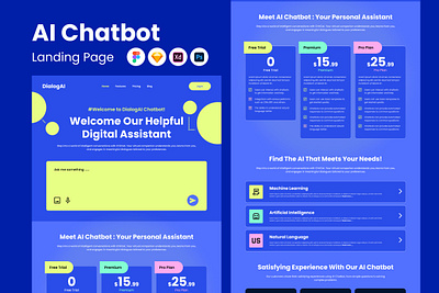 Dialog - AI Chatbot Landing Page V1 ai