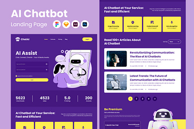 Logic - AI Chatbot Landing Page V1 homepages