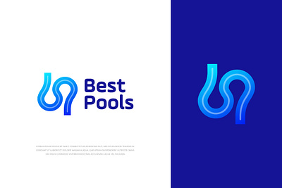 logo design for pool installation company branding creative design graphic design illustration logo logo design logodesign logotype