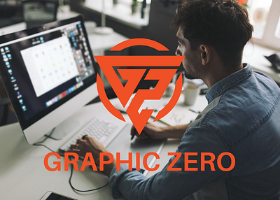 Logo Design For GRAPHIC ZERO 3d adobe adobeillustrator animation branding graphic design illustrator logo logodesign logomaker motion graphics ui