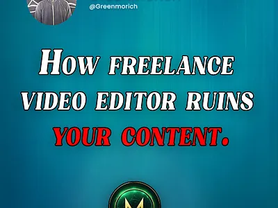 How freelance video editor ruins your content ??
