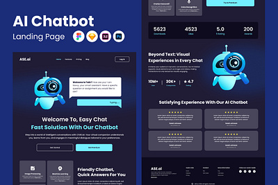ASE - AI Chatbot Landing Page V1 homepages