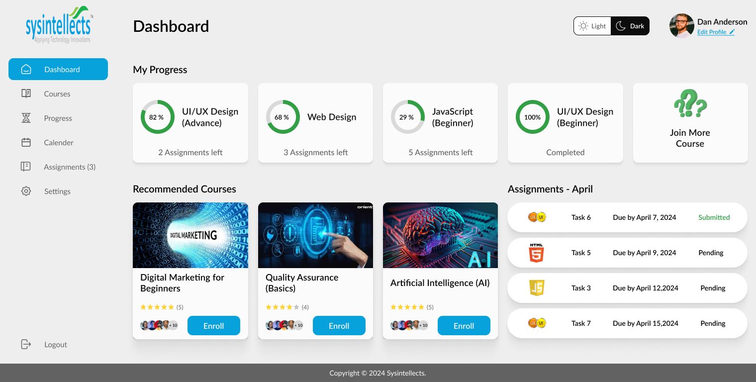 Lms Dashboard Learning Management System By Suraj Parajuli On Dribbble Lms Dashboard Learning Management System By Suraj Parajuli On Dribbble