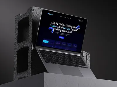 Zenfi - Crypto Landing UI binance bitcoin blockchain creative crypto defi finance fintech landingpage minimal nfft nftmarketplace product design token trade ui uidesign ux web 3 webdesign