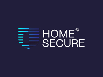 Home Secure | Home + Shield logo design branding design home home security home shield logo icon logo logo design minimal modern logo real estate realty secure security security logo shield symbol