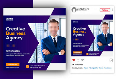 Social Media Creative Agency design graphic design