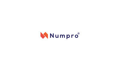 Numpro branding graphic design logo logo design minimalist logo