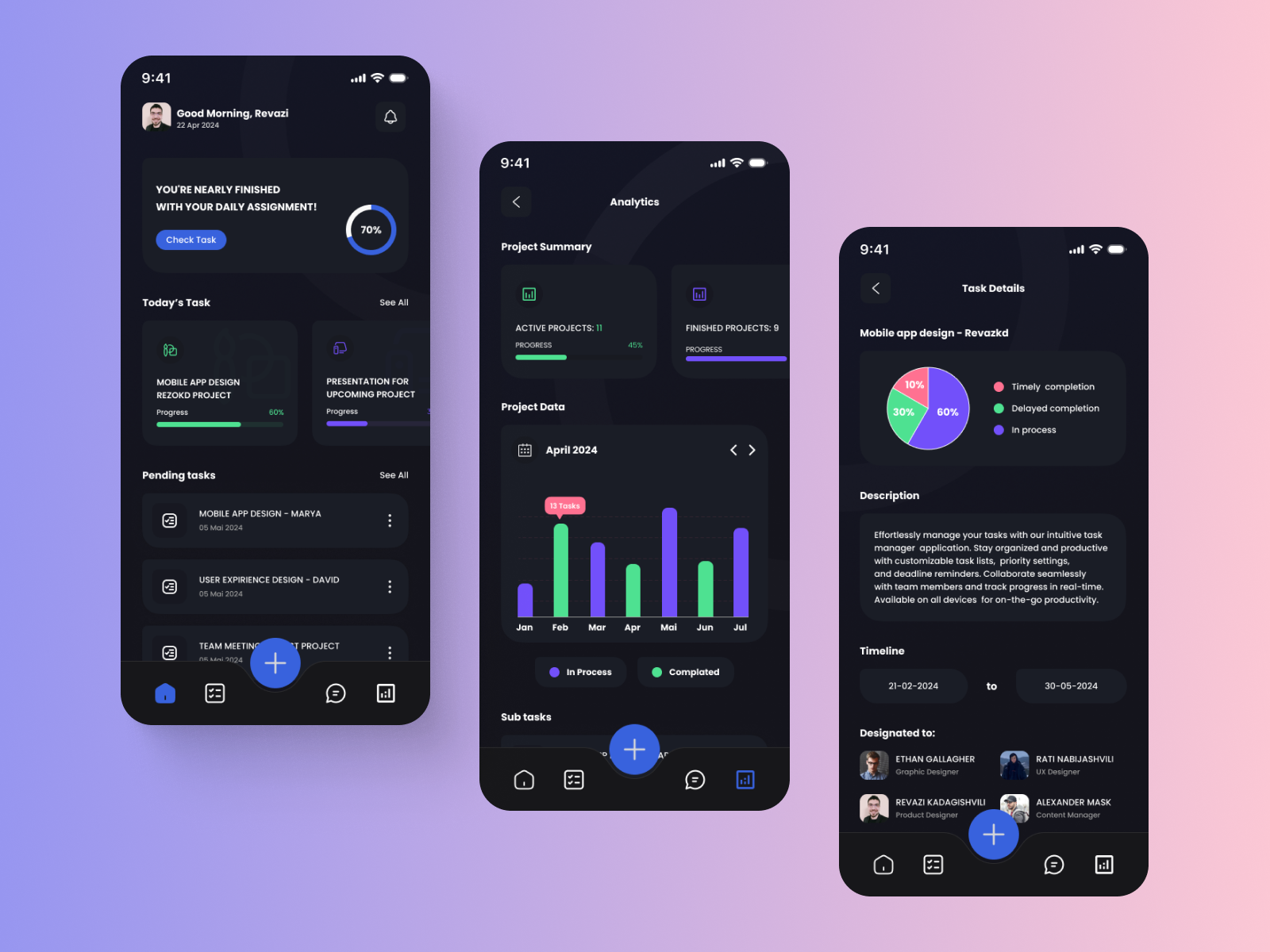 Task Manager Mobile App app mobile app task manager task manager mobile app design taskmanager